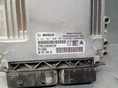 Second-hand car spare part ecu engine control for peugeot 2008 ii (ud_, us_, uy_, uk_) 1.5 bluehdi 110 (udyhsk) oem iam references 9845780880 0281037200 bosch 9845780880