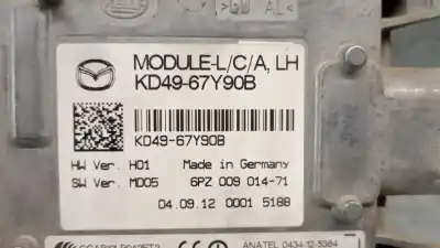 Автозапчастина б/у електронний модуль для mazda cx-5 (ke, gh) 2.2 d (ke2fw) посилання на oem iam kd4967y90b  kd4967y90b