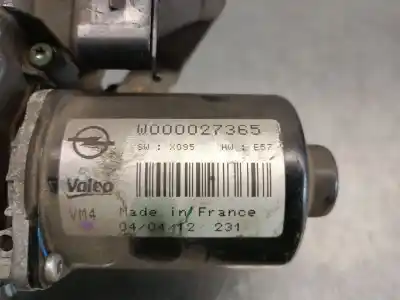 Автозапчастина б/у двигатель передніх склоочисників для opel zafira tourer c (p12) 2.0 cdti (75) посилання на oem iam 1272051 w000027365 valeo 1272051