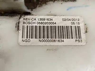 Автозапчасти б/у индикатор за opel zafira tourer c (p12) 2.0 cdti (75) ссылки oem iam 13581634 0580203054 bosch 1254076