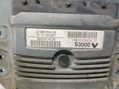 Автозапчастина б/у ебу контролер двигуна для renault modus / grand modus (f/jp0_) 1.4 (jp01, jp0j) посилання на oem iam 8200376474  8200376474