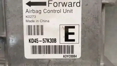 Автозапчастина б/у блок управління подушками безпеки для mazda cx-5 (ke, gh) 2.2 d (ke2fw) посилання на oem iam kd4557k30b a3yc0084 