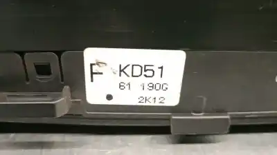 Piesă de schimb auto la mâna a doua controlul încalzire / aer conditionat pentru mazda cx-5 (ke, gh) 2.2 d (ke2fw) referințe oem iam kd5161190g  kd5161190g