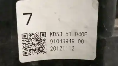 Автозапчастина б/у ліва фара для mazda cx-5 (ke, gh) 2.2 d (ke2fw) посилання на oem iam kd5351040f  kd5351041d