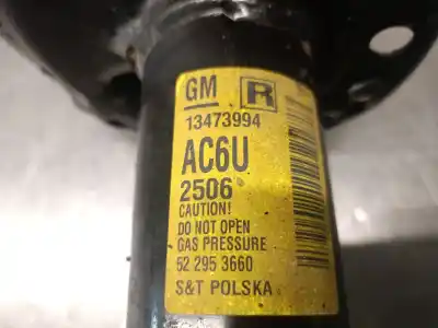 Автозапчастина б/у передній правий амортизатор для opel zafira tourer c (p12) 1.6 cdti (75) посилання на oem iam 13473994  344918