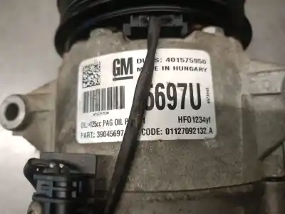 Автозапчастина б/у компресор кондиционера для opel zafira tourer c (p12) 1.6 cdti (75) посилання на oem iam 401575950  95526520