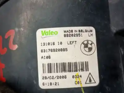 Second-hand car spare part left fog light for bmw x5 (e53) 3.0 d oem iam references 63176920885  63176920885