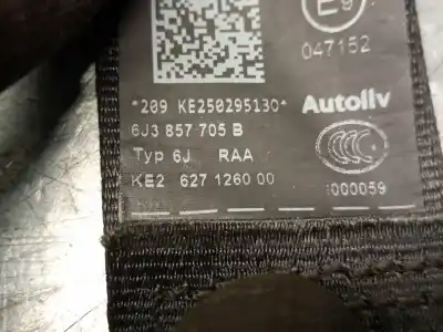 Piesă de schimb auto la mâna a doua centurã de siguranțã fațã stânga pentru seat ibiza iv (6j5, 6p1) 1.6 tdi referințe oem iam 6j3857705b  6j3857705b