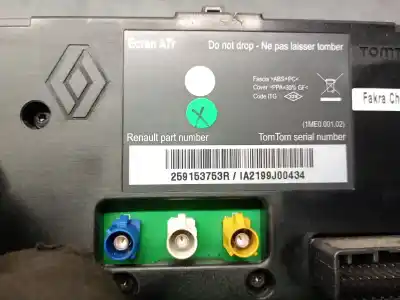 Автозапчасти б/у многофункциональный дисплей за renault scénic iii (jz0/1_) 1.5 dci ссылки oem iam 259153753r  259153753r