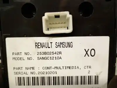 Second-hand car spare part multifunction switch for renault scénic iii (jz0/1_) 1.5 dci oem iam references 253b02542r  253b02542r