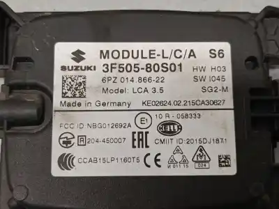 Second-hand car spare part electronic module for suzuki swift v (az) 1.2 hybrid (mild hybrid) (a2l412) oem iam references 3f50580s01   Second-hand car spare part electronic module for suzuki swift v (az) 1.2 hybrid (mild hybrid) (a2l412) oem iam references 3f50580s01