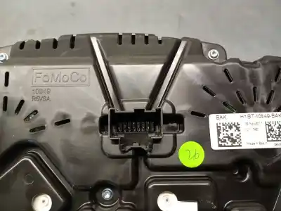 Second-hand car spare part dashboard for ford fiesta vii (hj, hf) 1.1 ti-vct oem iam references h1bt10849bak  