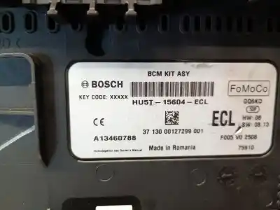 Автозапчастина б/у реле/запоперівник для ford fiesta vii (hj, hf) 1.1 ti-vct посилання на oem iam hu5t15604ecl  hu5t15604ecl