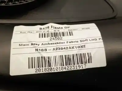 Автозапчастина б/у обработка передніх правіх дверей для ford fiesta vii (hj, hf) 1.1 ti-vct посилання на oem iam h1bba23942ak1gke  