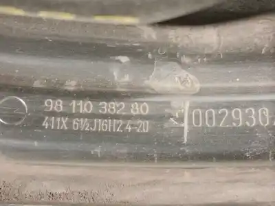 Автозапчастина б/у шина для citroen c3 aircross ii (2r_, 2c_) 1.2 puretech 82 (2rhmrc, 2rhmzb) посилання на oem iam 9811038280  r1661/2jx16h2et20