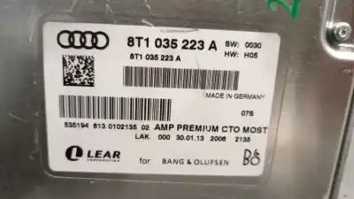 Автозапчастина б/у антенний підсилювач для audi a4 b8 avant (8k5) rs4 quattro посилання на oem iam 8t1035223a  8t1035223a