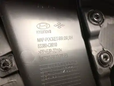 İkinci el araba yedek parçası arka sag kapi kaplamasi için hyundai i20 ii (gb, ib) 1.2 oem iam referansları 83380c8010  83306c8010try