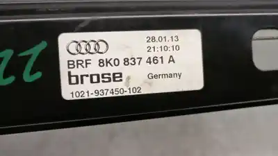 Автозапчастина б/у регулятор вікна передній лівий для audi a4 b8 avant (8k5) rs4 quattro посилання на oem iam 8k0837461a 1021937450102 brose 8k0837461a