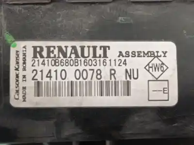 Автозапчастина б/у водяний радіатор для dacia dokker monospace (ke_) 1.5 dci (keaj, keah) посилання на oem iam 214100078r  214105fa0b