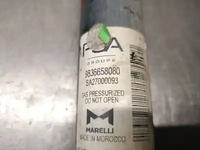 Автозапчасти б/у правый задний амортизатор за peugeot 2008 ii (ud_, us_, uy_, uk_) 1.5 bluehdi 110 (udyhsk) ссылки oem iam 9836658080 sa27000093 marelli 9836658080