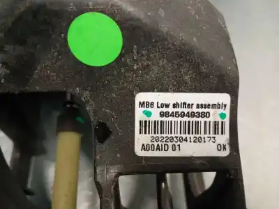 Автозапчасти б/у рычаг переключения передач за peugeot 2008 ii (ud_, us_, uy_, uk_) 1.5 bluehdi 110 (udyhsk) ссылки oem iam 9845949380  9845949380