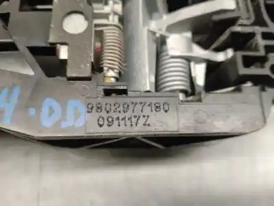 Автозапчастина б/у зовнішня ручка передня прав для citroen c3 aircross ii (2r_, 2c_) 1.2 puretech 82 (2rhmrc, 2rhmzb) посилання на oem iam 9802977180  9802977180