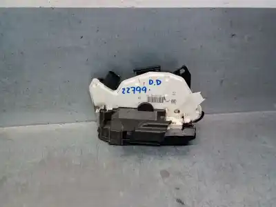 Peça sobressalente para automóvel em segunda mão fechadura da porta dianteira direita por volkswagen tiguan (5n_) 2.0 tdi referências oem iam 5n1837016f