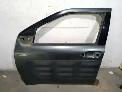 Second-hand car spare part left front door for citroen c4 cactus 1.2 vti 82 oem iam references 9801012980