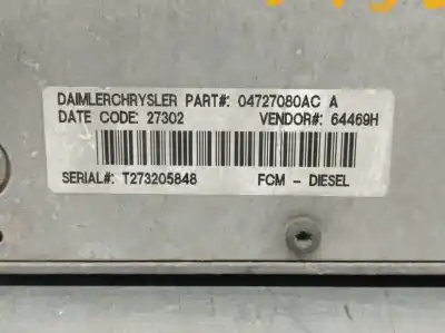Автозапчасти б/у электронный модуль за chrysler voyager iv (rg, rs) 2.5 crd ссылки oem iam 04727080aca  