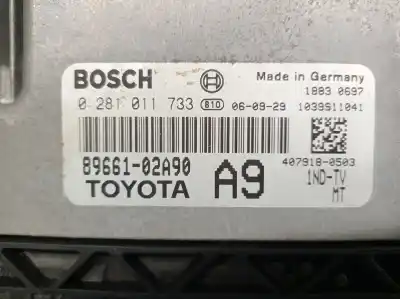Second-hand car spare part ecu engine control for toyota corolla (_e12_) 1.4 d (nde120_) oem iam references 8966102a90 0281011733 bosch 