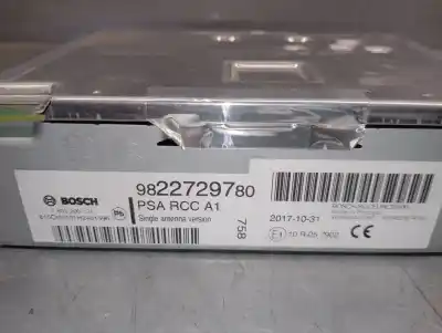 Автозапчастина б/у аудіо система / радіо cd для citroen c3 aircross ii (2r_, 2c_) 1.2 puretech 82 (2rhmrc, 2rhmzb) посилання на oem iam 9822729780  1638051180