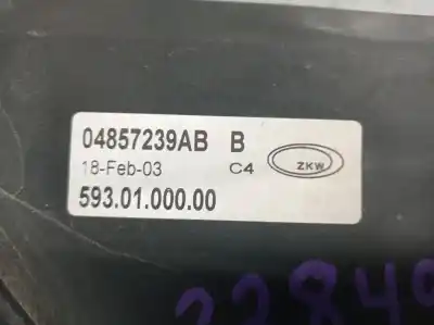 Автозапчастина б/у ліва протитутмана для chrysler voyager iv (rg, rs) 2.5 crd посилання на oem iam 04857239ab 5930100000 