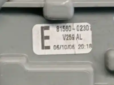 Second-hand car spare part left tailgate light for toyota corolla (_e12_) 1.4 d (nde120_) oem iam references 8156002300  8156102300