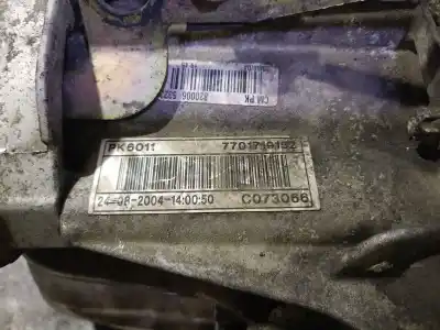 Second-hand car spare part gearbox for renault espace iv (jk0) (2002->) 2.2 dci (jk07) oem iam references pk6011 c073066 7701478256