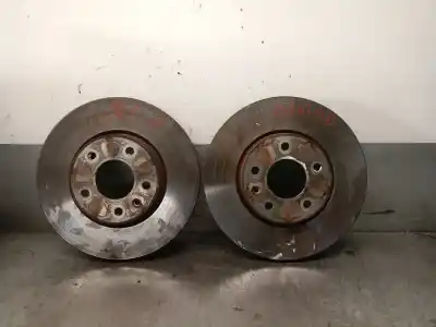 Автозапчастина б/у передній гальмовий диск для opel zafira tourer c (p12) 2.0 cdti (75) посилання на oem iam 569076