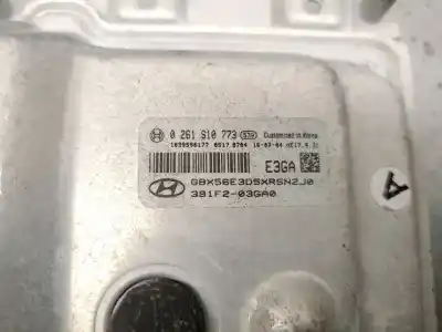 Second-hand car spare part ecu engine control for hyundai i20 ii (gb, ib) 1.2 oem iam references 391f203ga0  