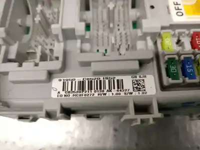 Second-hand car spare part fuse box unit for hyundai i20 ii (gb, ib) 1.2 oem iam references 91950c8520  