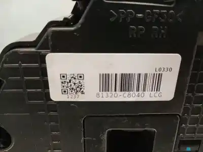 Автозапчастина б/у замок передній праві двері для hyundai i20 ii (gb, ib) 1.2 посилання на oem iam 81320c8040  81320c8040