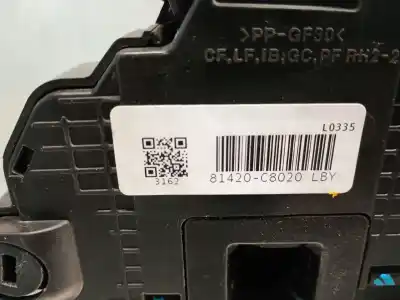 Автозапчастина б/у замок заднього правого дверя для hyundai i20 ii (gb, ib) 1.2 посилання на oem iam 81420c8020  81420c8020