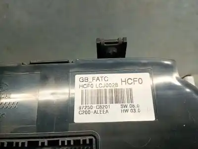 Автозапчастина б/у контроль опалення / кондиціонації для hyundai i20 ii (gb, ib) 1.2 посилання на oem iam 97250c8201  97250c8201sdh