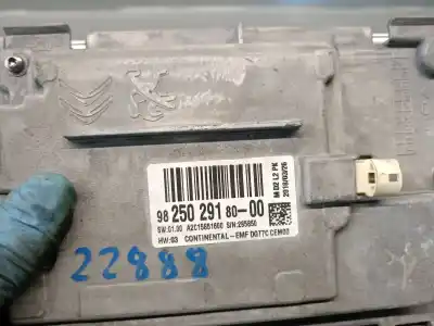 Second-hand car spare part multifunction display for citroen c-elysee (dd_) 1.2 vti 82 oem iam references 9825029180  9825029180