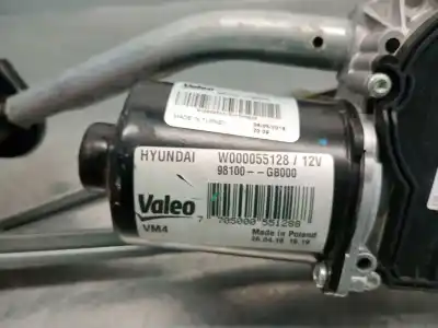 Автозапчасти б/у мотор переднего стеклоочистителя за hyundai i20 ii (gb, ib) 1.2 ссылки oem iam 98100gb000 w000055128 valeo 98110c8000