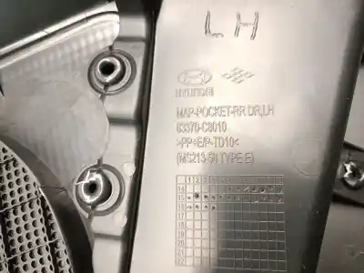 Автозапчасти б/у обивка задней левой двери за hyundai i20 ii (gb, ib) 1.2 ссылки oem iam 83370c8010  83305c8010ugy