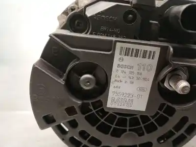Автозапчастина б/у генератор для mini mini (r50, r53) one посилання на oem iam 755922301 0124325158 bosch 12317550319