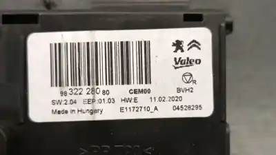 Second-hand car spare part electronic module for citroen c4 cactus 1.5 bluehdi 100 oem iam references 9832228080 e1172710a valeo 