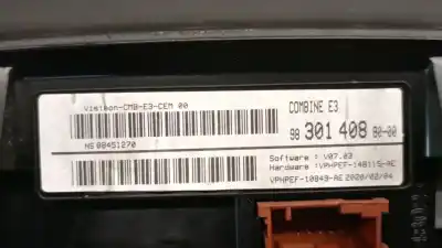 Second-hand car spare part dashboard for citroen c4 cactus 1.5 bluehdi 100 oem iam references 9830140880 88451270 visteon 9830087680