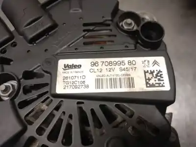 Автозапчасти б/у генератор за citroen c3 aircross ii (2r_, 2c_) 1.2 puretech 82 (2rhmrc, 2rhmzb) ссылки oem iam 9670899580 2610711d valeo 9670899580