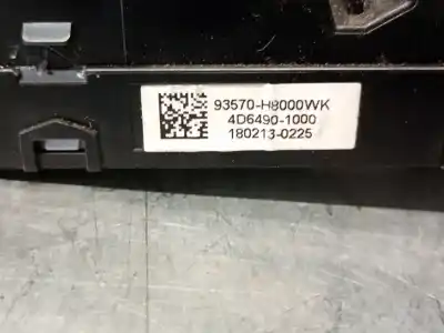 Автозапчасти б/у выключатель левого переднего окна за kia rio iv (yb, sc, fb) 1.0 t-gdi 100 ссылки oem iam 93570h8000wk  93571h8100