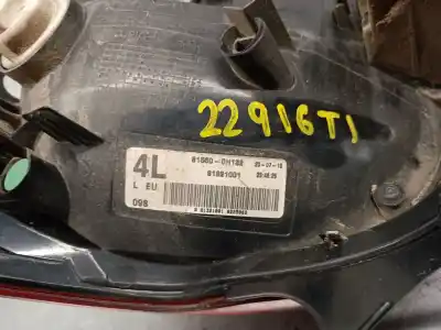 Автозапчасти б/у левый задний фонарь за peugeot 108 1.0 vti 72 ссылки oem iam 815500h132 91321001 valeo b000865180