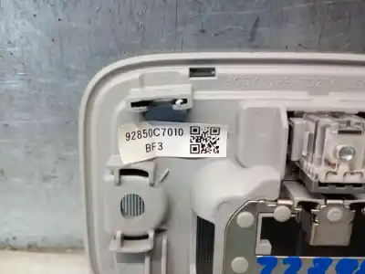 Автозапчастина б/у внутрішне світло для kia rio iv (yb, sc, fb) 1.0 t-gdi 100 посилання на oem iam 92850c7010bf3  92850c7010bf3